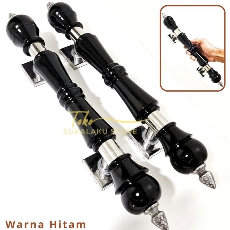 (2Biji) Handel Pintu Rumah Model Antik/Tarikan Pintu Rumah 2 Pintu/Gagang Pintu Rumah Panjang 40Cm K