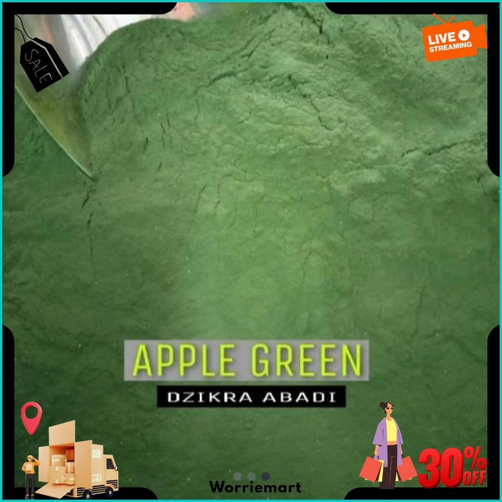 

Pewarna Makanan Bubuk Apple Green Hijau 1.Kg Siap Kirim