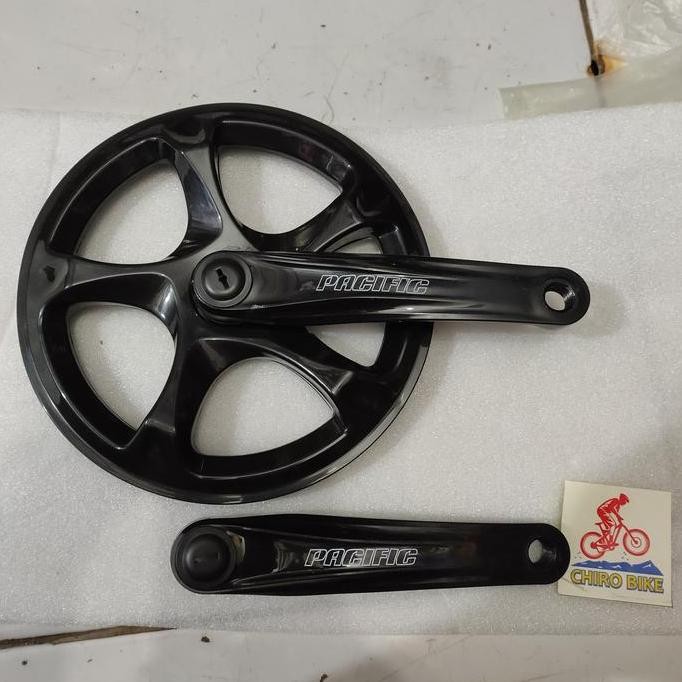 Promo gir sepeda lipat fixie single crank 52T pacific COD