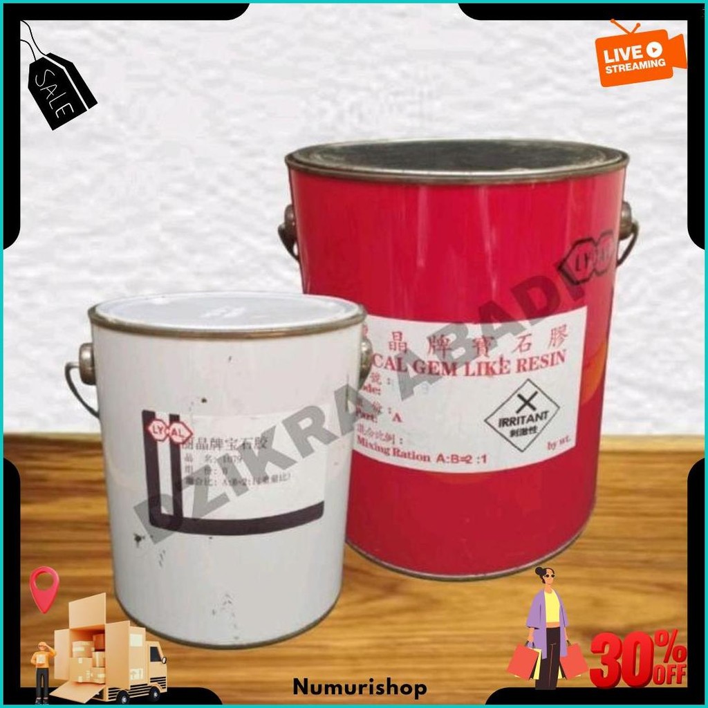 

Resin Lycal Lical Lentur Bening ( 1079 ) 100 Gr Siap Kirim