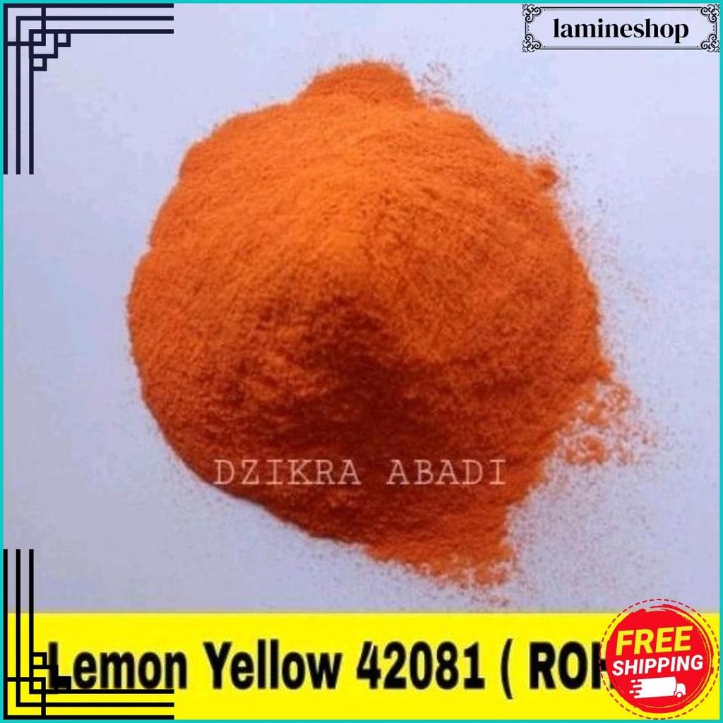

Pewarna Makanan Bubuk Lemon Yellow 42081 Roha 500 Gr Gratis Ongkir