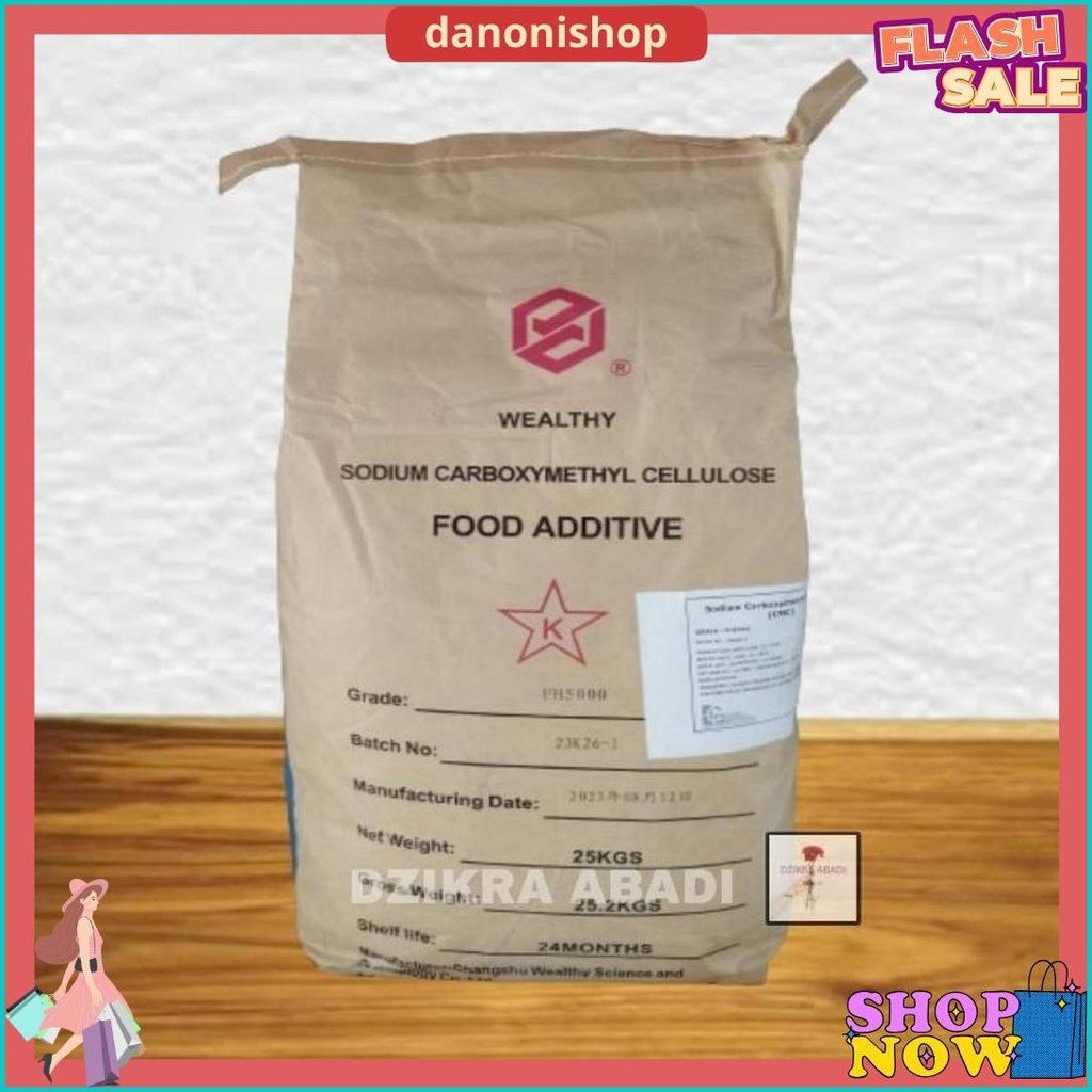 

Cmc Food Grade Pengental Makanan 100 Gr Termurah Banget