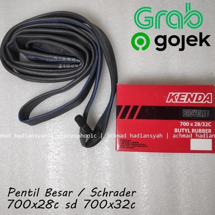 Promo Ban 700 Ban dalam KENDA Schrader Valve 700x28c Ban dalam KENDA 700x32c COD