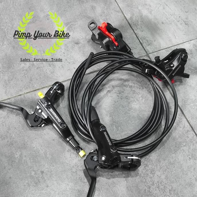 Promo Brakeset Shimano MT-520 4 Piston Deore SLX XT XTR Brake MT-501 COD