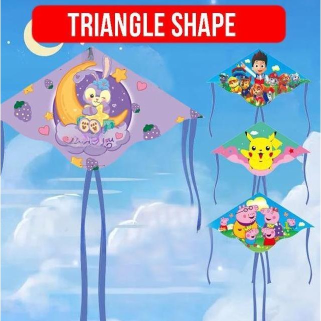 LAYANGAN PLASTIK ANAK LAYANGAN ANAK PLASTIK DENGAN EKOR LAYANGAN KARAKTER LAYANGAN ANAK LAYANGAN HIA