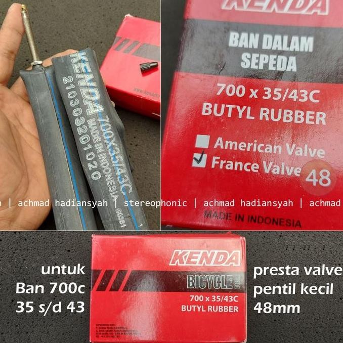 Promo Ban dalam GRAVEL 700x35-43c Ban dalem 700 x 35c Ban dalem 700c x 42 43 COD