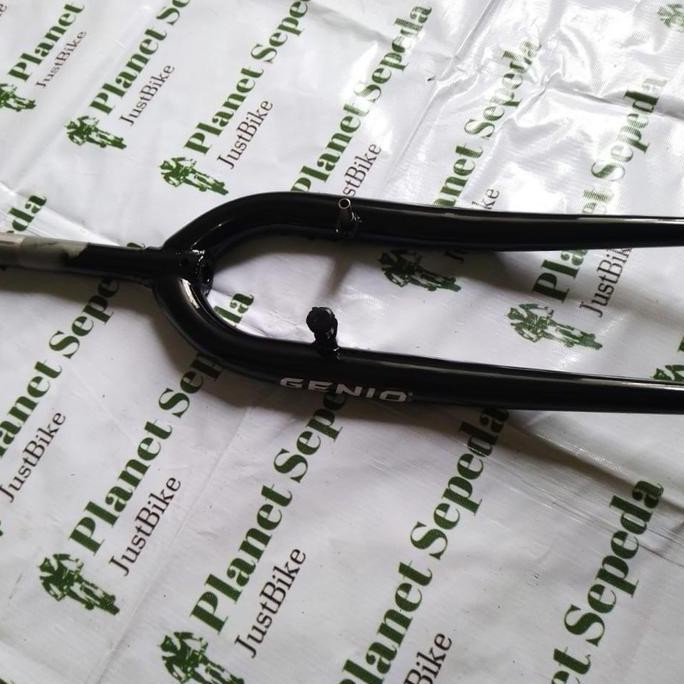 Promo Fork Genio 26 Standar MTB Hitam COD