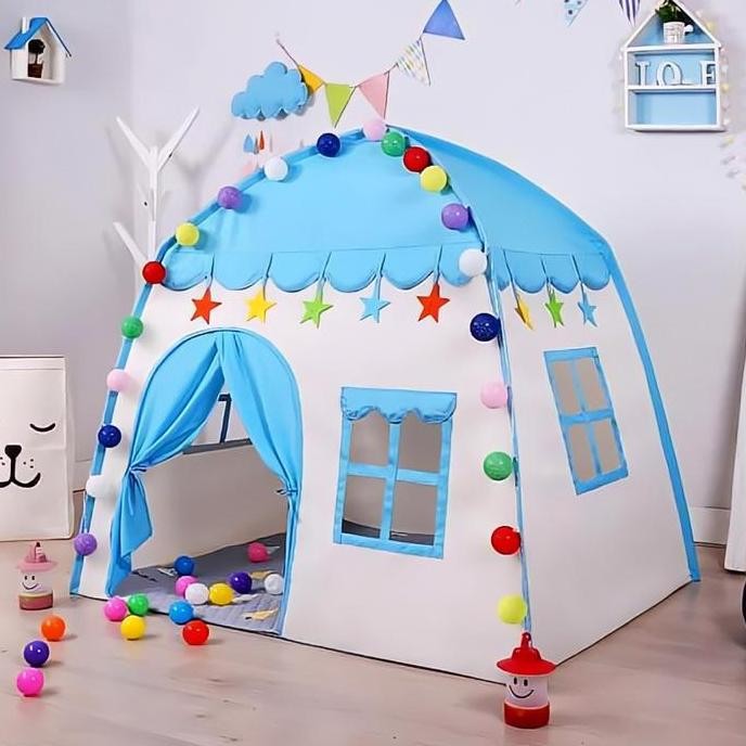Mainan Tenda Anak Jumbo Murah Kemah Camping Castle Rumah Rumahan