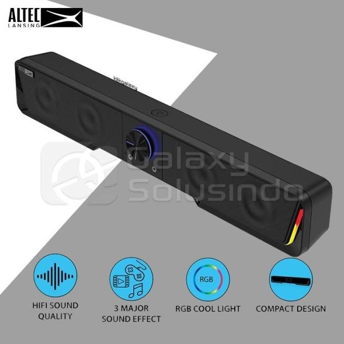 ALTEC LANSING ALGS9805 SOUNDBAR RGB SPEAKER ORIGINAL DAN TERPERCAYA