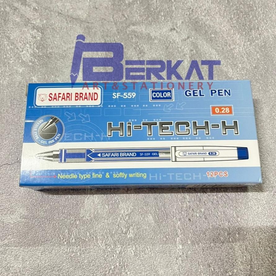 

Salt [1 Pack] Safari Ballpoint Pen Gel Hi-Tech 0.28Mm Dvc-78