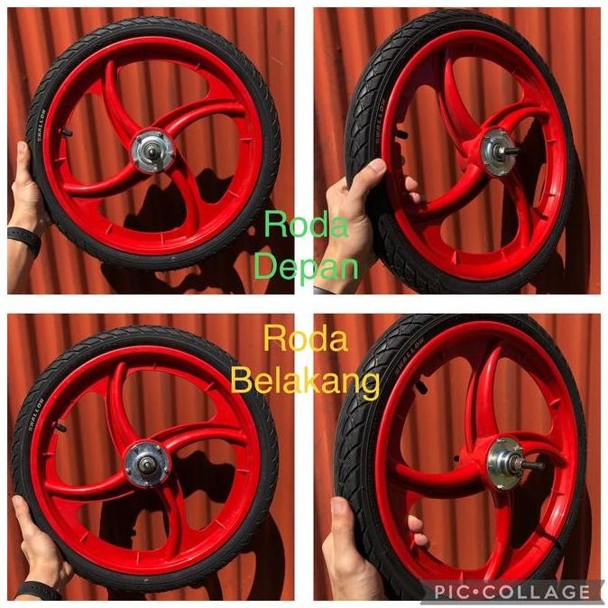 Promo Velg 18 Klewang Ban Hidup (Ban Angin) Plus Alat Sepeda COD