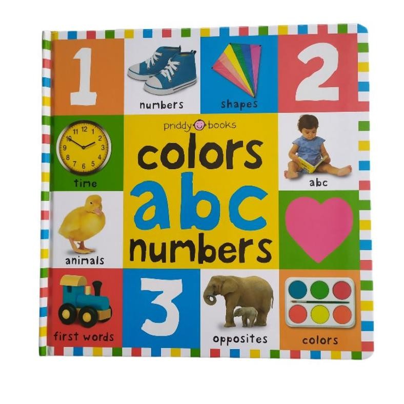 Priddy Big Board Book - Colors ABC Numbers MURAH