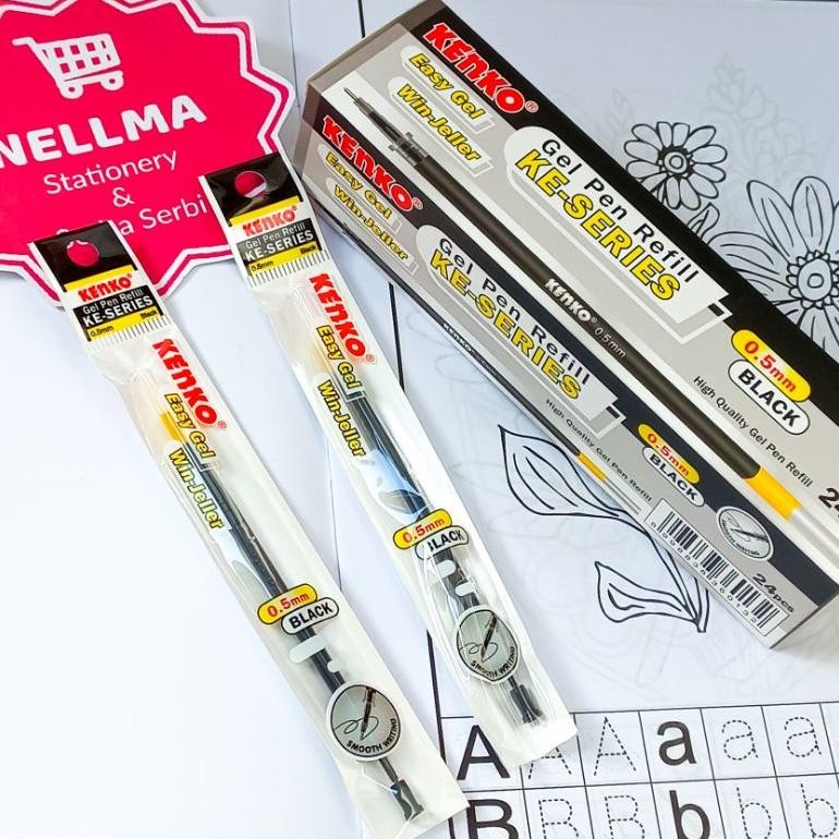 

Ready_Stock_Cod Refill Pulpen Kenko Gel Ke-Series Isi 24Pcs Nt-137