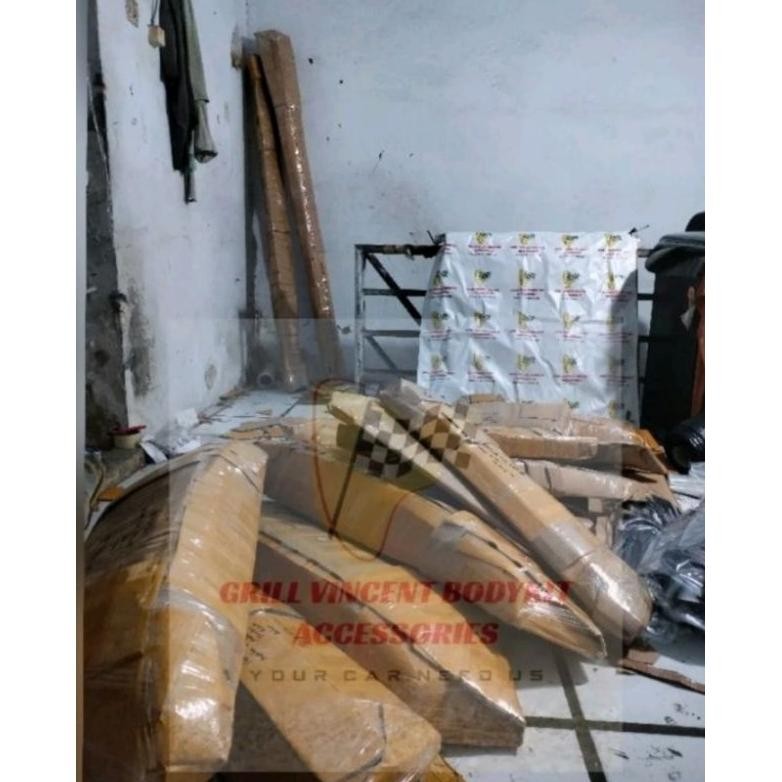 Body kit Depan Kanan Kiri Yaris Bakpao | Bodykit Yaris tipe J/E/S 2011 2012 2013 2014 fiber