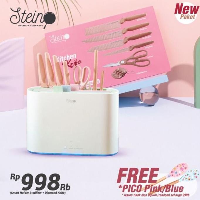 STEIN KNIFE BOARD PAKET / STERILIZER PAKET HEMAT / Diamond knife + smart board + pico CO