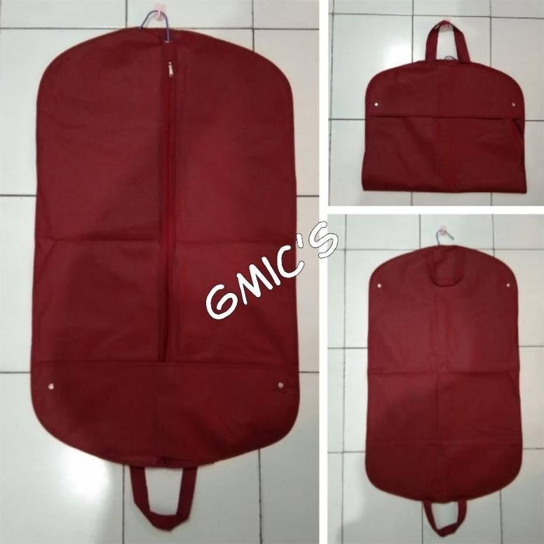 cover jas pelindung jas sarung jas merah maroon aSt