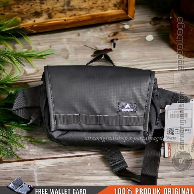 Waistbag Pria Eiger X-Handlepack Waistbag Tas Selempang Pria