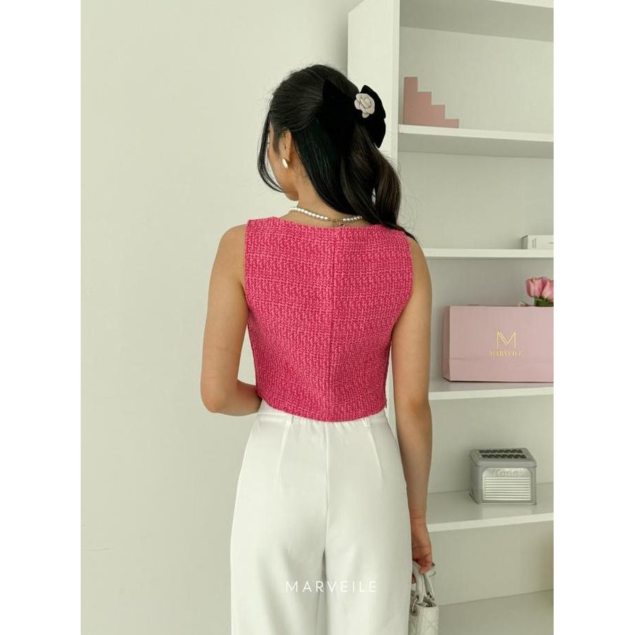 Dahye Tweed Top / Tweed Top Allshop