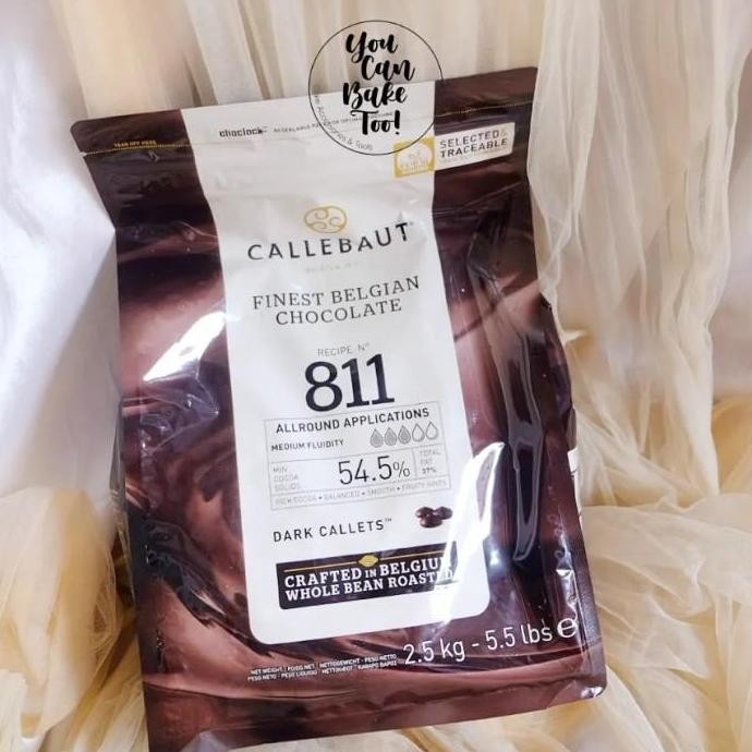 Callebaut Dark Chocolate 811 54,5% 2,5kg