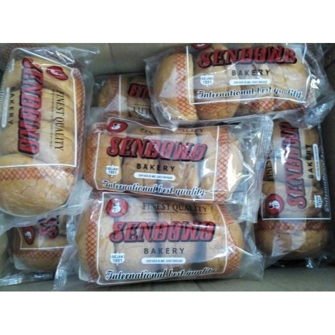 

Roti sendowo Malang (isi cream+ coklat meses)