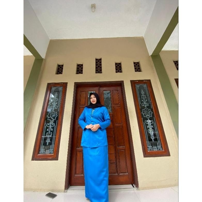 Promo.. Seragam Pkk Nasional Warna Biru Toska/Seragam Igtki Gv23