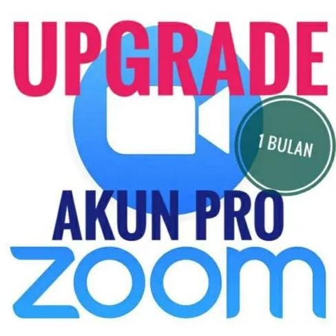 Upgrade Zoom Pro 1 Bulan Full Garansi Termurah