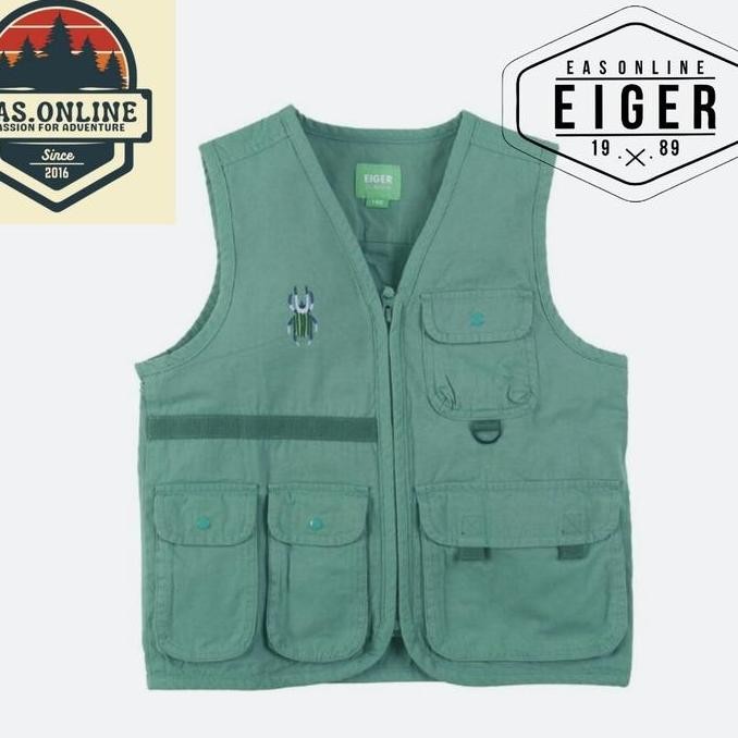 Jaket Rompi Eiger 9586 JR Moorland Fisherman Vest LS