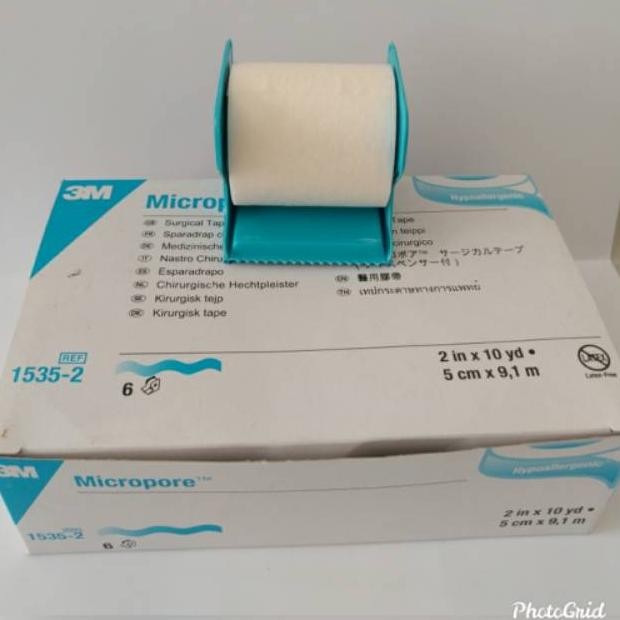 Micropore 2 inch 3M Plester Micropore 2 Inch 3 M Plester Luka 2in