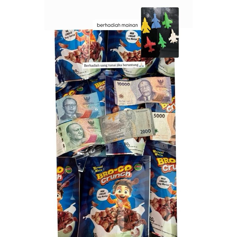 

Sna Cereal Broco Crunch Sereal Cokelat Seru 1 Box Isi 40 Pcs Berhadiah Uang2. 50.