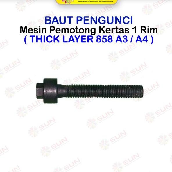 

Sparepart Mesin Thi Layer 858 A3A4 Part Alat Pemotong Kertas 1Rim