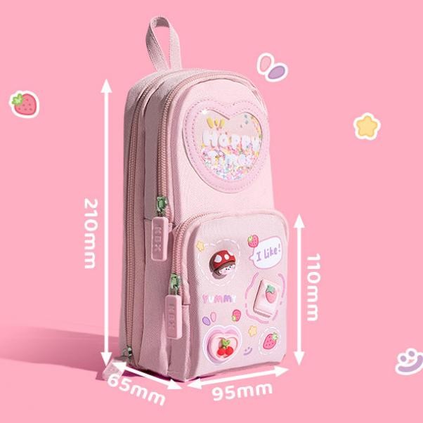 

Heatshrin Tempat Pensil Kotak 3D Anak Lucu Besar / Kotak Pensil / Tempat Pensil Berkapasitas Besar-Hadiah Musim Sekolah Dgf-4