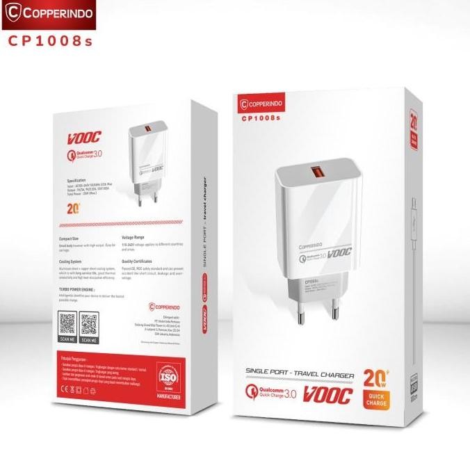 COPPER CHARGER UP TO 20 WATT ( TIPE CP 1008 )
