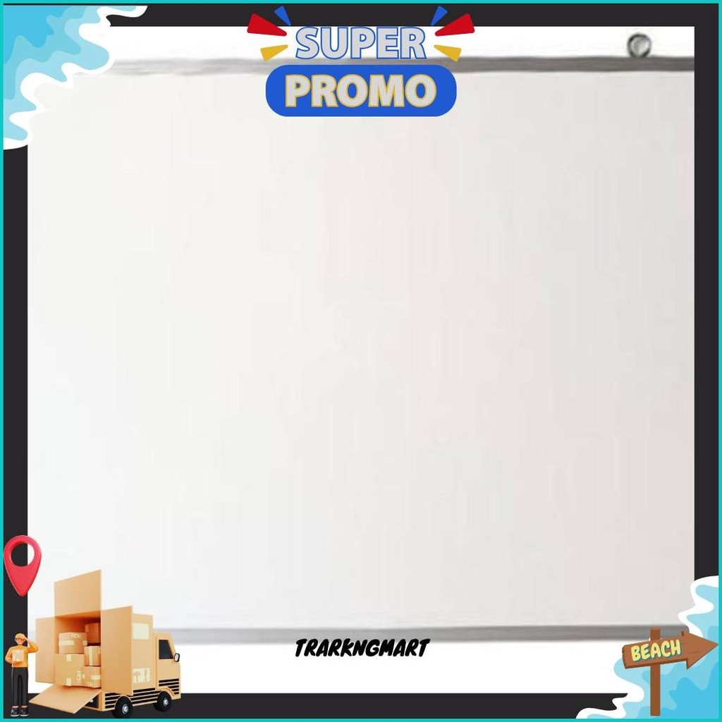 

Papan Tulis 60X90Cm Spidol Dan Kapur Whiteboard / Blackboard Ukuran 60X90 Cod