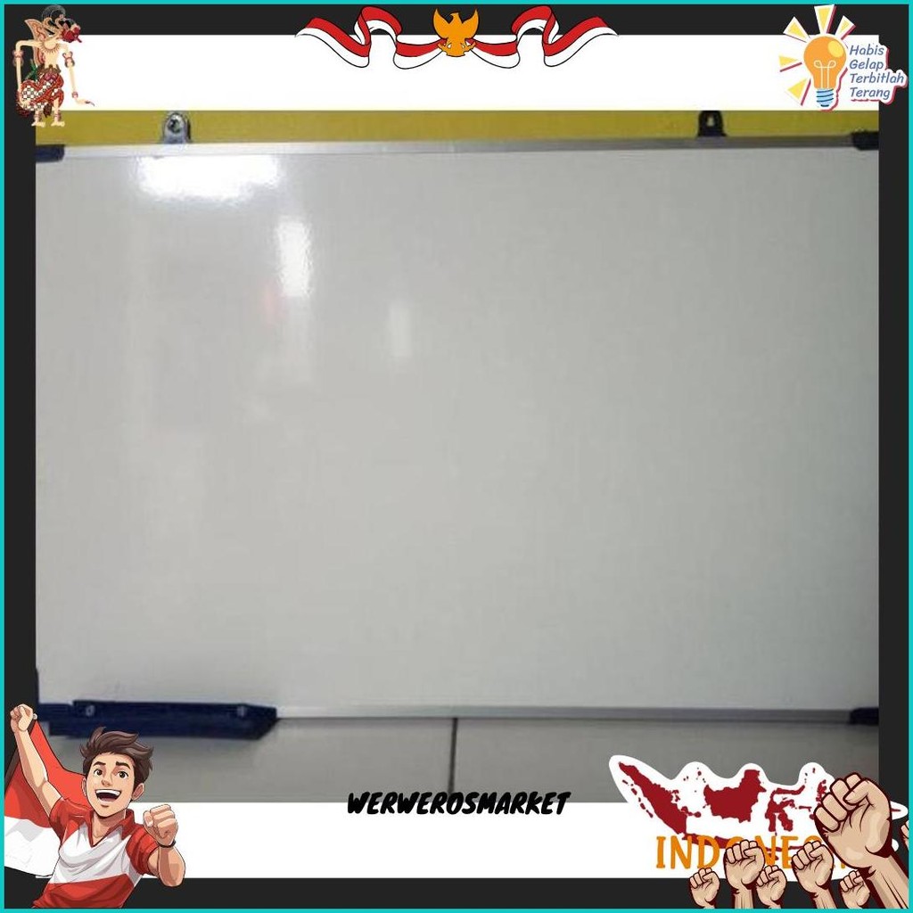

Papan Tulis 60X90Cm Spidol Dan Kapur Whiteboard / Blackboard Ukuran 60X90 Terlaris