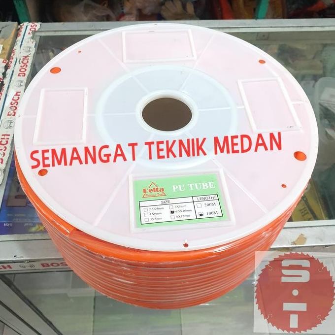SELANG ANGIN PU KOMPRESOR ANGIN HOSE PU 10 mm 10mm x 6,5 mm 6.5mm