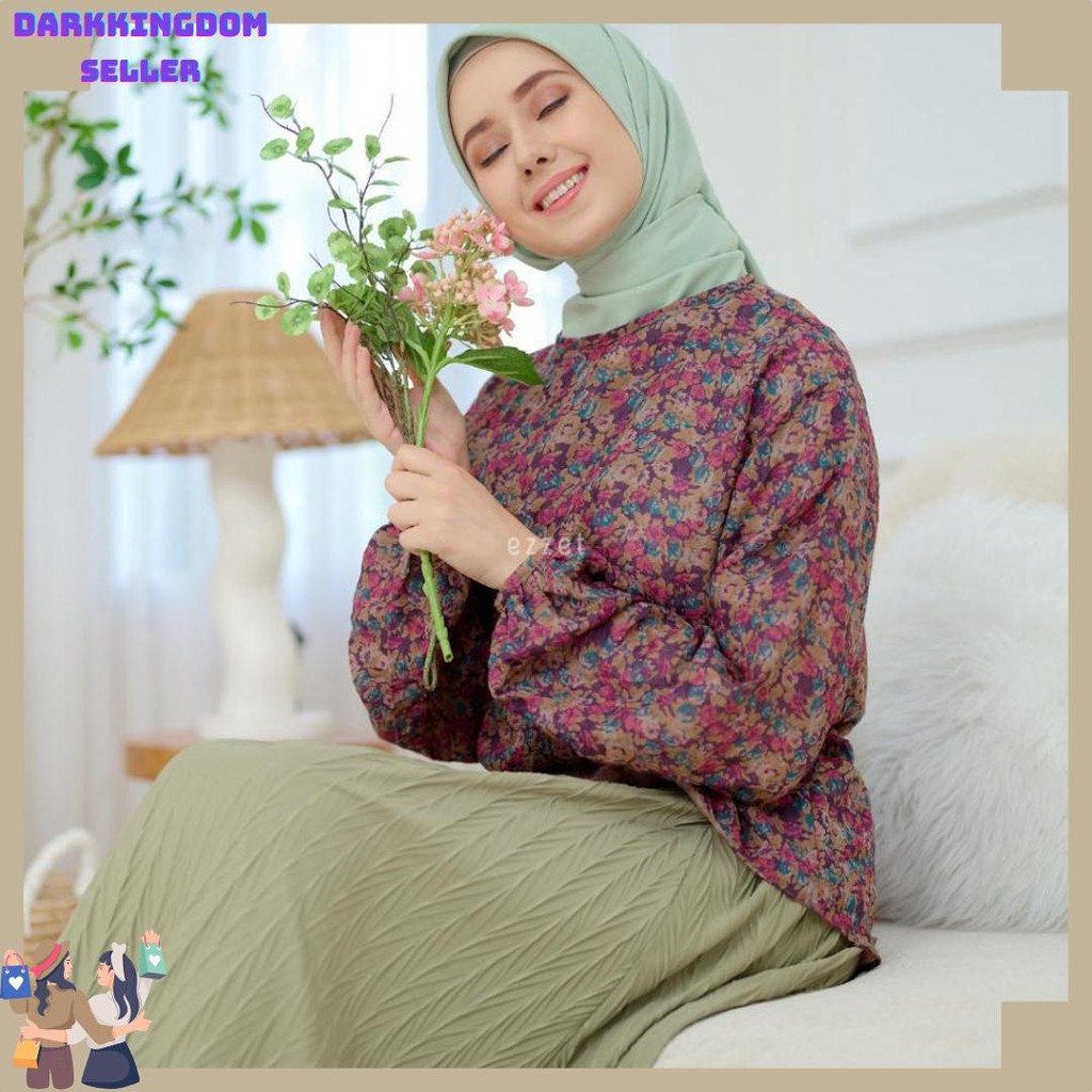 EZZET - Adiva Rok Dewasa Plisket Premium Korean Style Pleats Skirt Jumbo UNIK