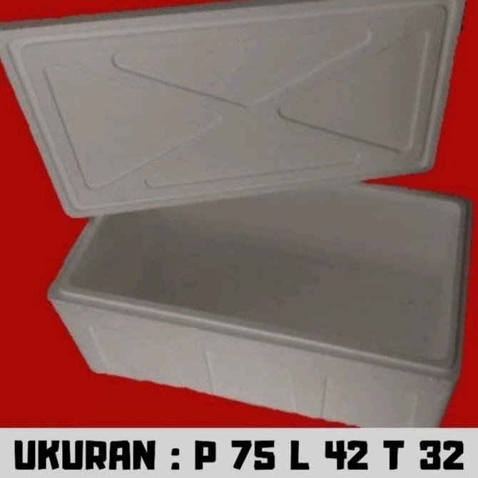 Styrofoam Sterofoam Box Kotak Ikan Tempat Penyimpanan Es Jumbo Ag 75 KAR