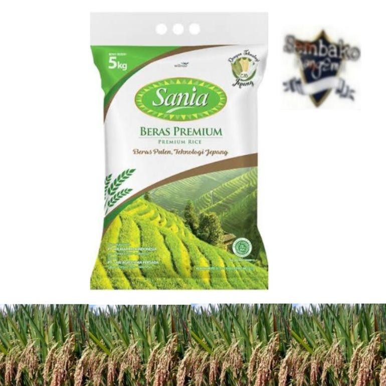 

Beras Premium Sania 5Kg Kemasan Aman
