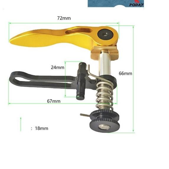 Premium Seatclamp Seatpost Poday Untuk For Brompton Seat Clamp Klem  Fulset Titanium Axle Aceoffix A