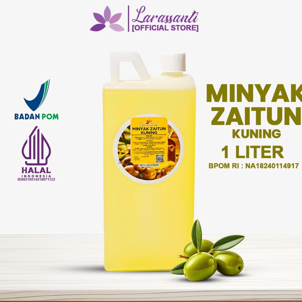 

Larassanti Minyak Zaitun Minyak Urut Resmi Bpom 1 Liter