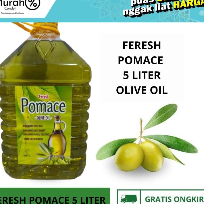 Minyak Zaitun Pomace 5 Liter Feresh Pomace O Oil 5 Liter Minyak Zaitun