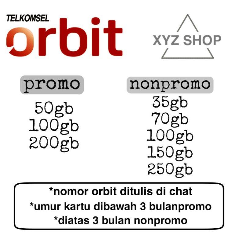 Paket Kuota Orbit