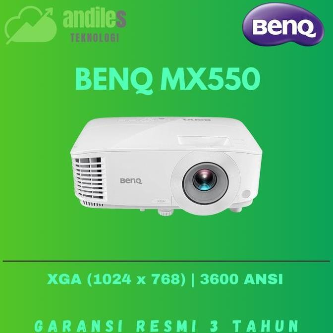 Terbaru Proyektor Xga Benq Mx550 3600 Ansi - Proyektor Xga - Proyektor 3600 Ansi - Garansi Resmi Ben