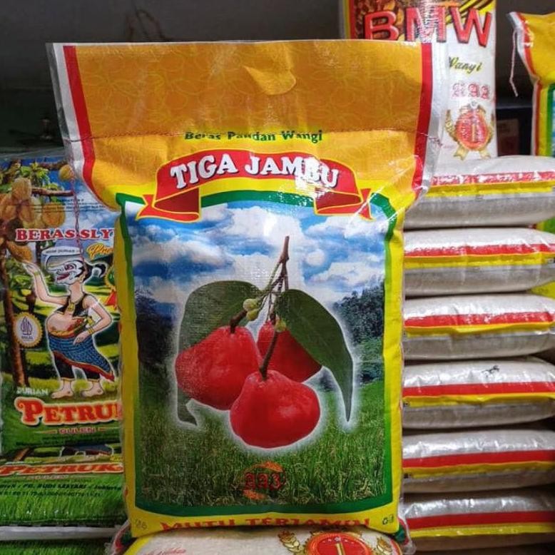 

Beras Tiga Jambu 5Kg Setra Ramos