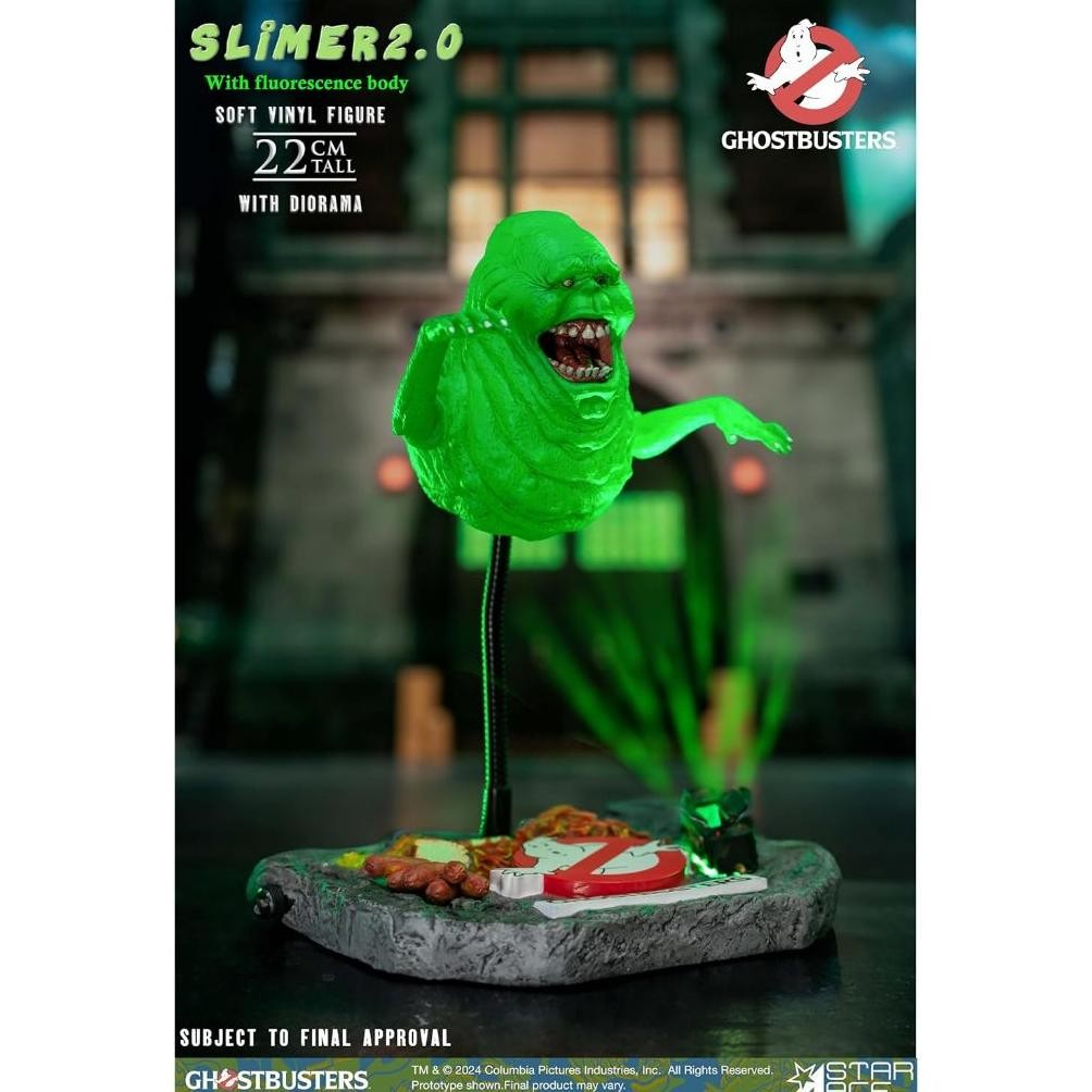 TOYS GHOSTBUSTERS: SLIMER 2.0 1:8 SCALE SOFT VINYL FIGURE ORIGINAL