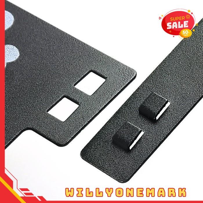 HOOK HANGER GANTUNGAN BELAKANG PINTU 6 KAIT TANPA BOR PAKU NICE DAY KUALITAS TERBAIK