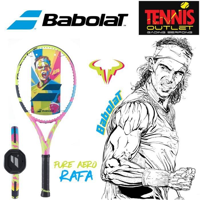 RPS Raket Tennis Babolat Pure Aero Rafa, Raket Tennis ORI
