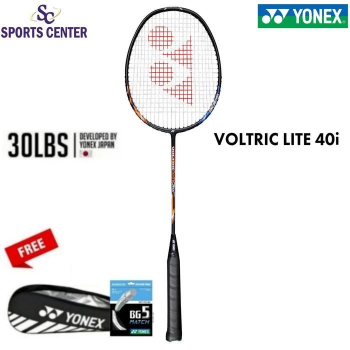 RPS New Full Set Raket Badminton Yonex Voltric Lite 40i / 40 I EX