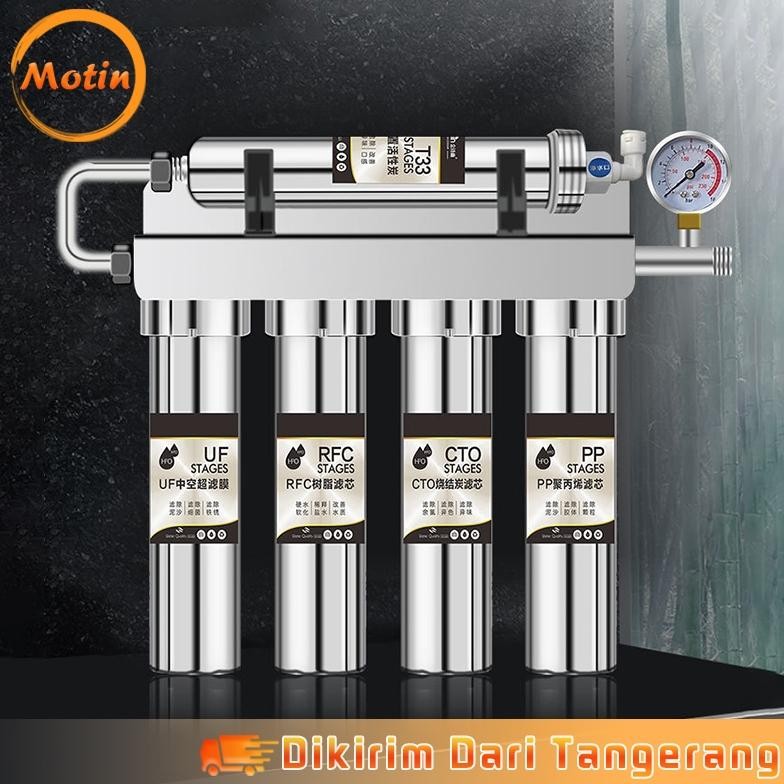 1 Set Water Purifier Filter 5 Tahap Water Purifier Sink Water Filter System