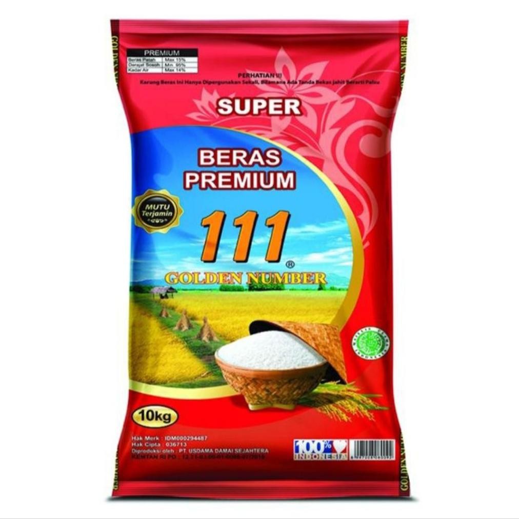 

Beras Premium Golden Number 111 Merah 10Kg